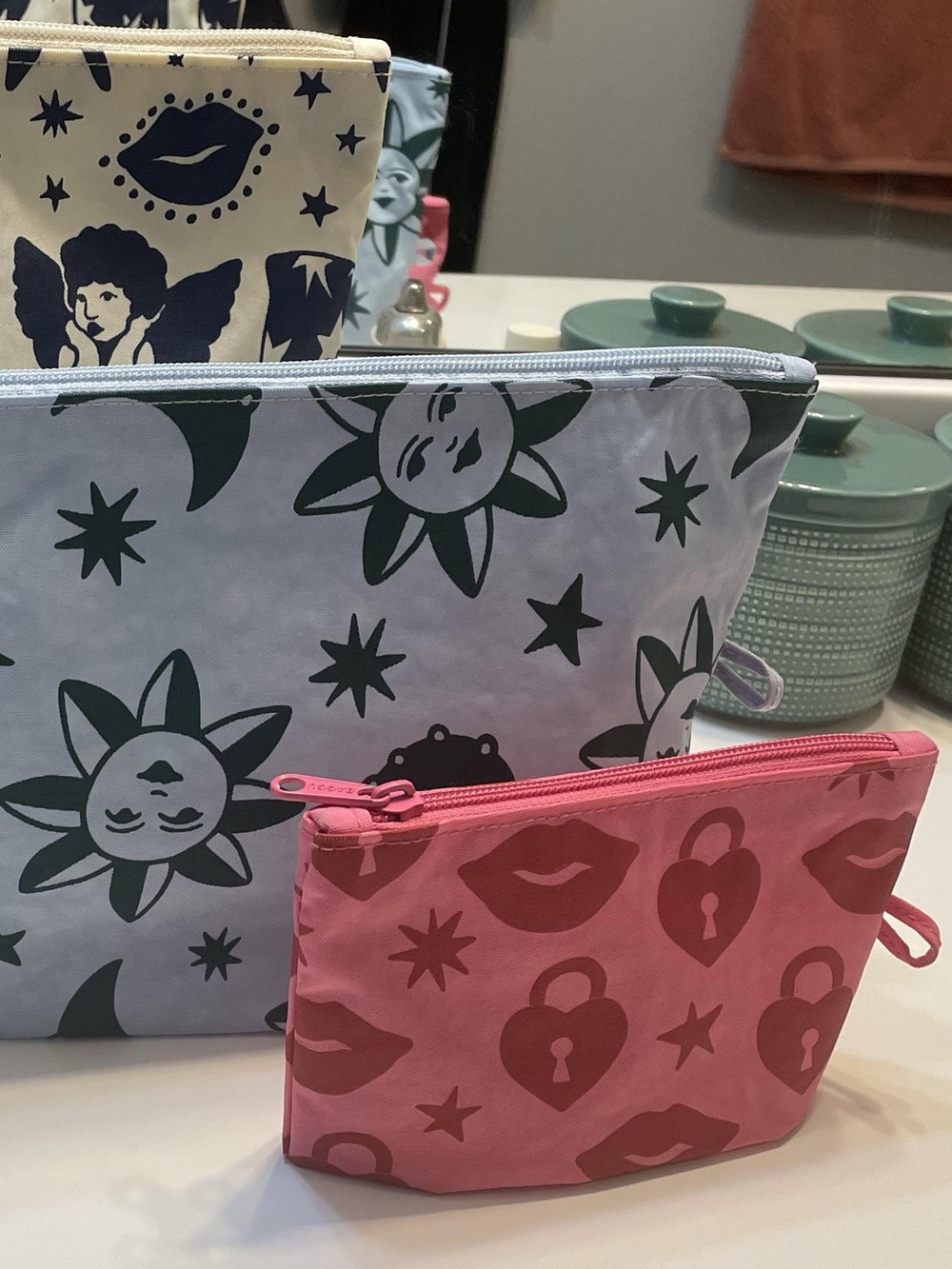 ISO: Baggu Pink Red Charm Small Go Pouch